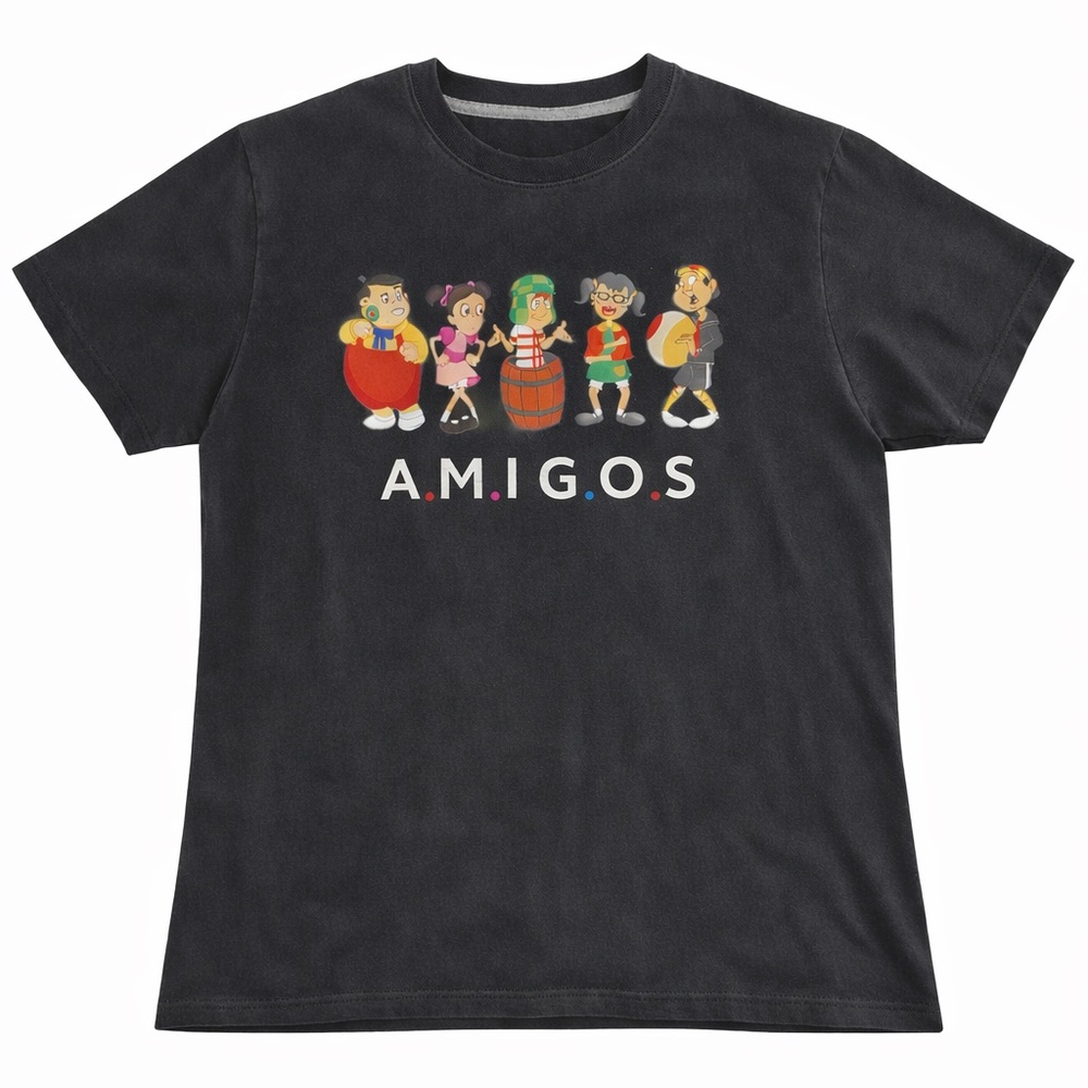 Chavo del 8 and “Friends” Amigos Dri Fit T Shirt Sz L